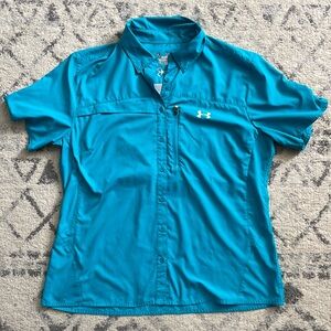 Under Armour semi-fitted button up - XL